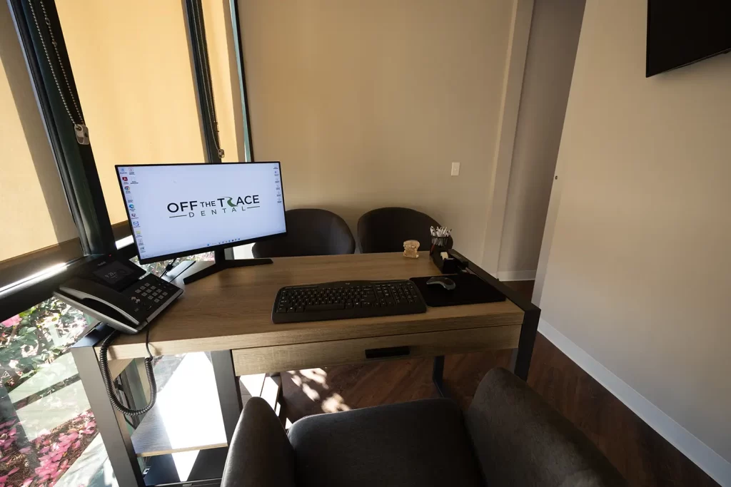 Off the Trace Dental consultation room